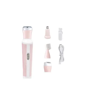 Electric Rechargeable Women’s Epilator Shaver Painless Bikini Nose Eyebrow Trimmer Hair Removal Body Groomer Household
