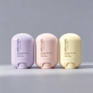 Empty PP Deodorant Bottle Container 10ml 15ml Refillable Twist Up Antiperspirant Packaging Custom Logo Color OEM