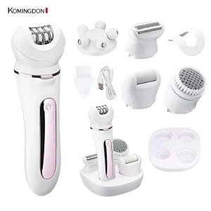 Epilator for Women Painless Body Shaver and Facial Hair Removal Rechargeable Trimmer for Bikini Arm Legs Armpits