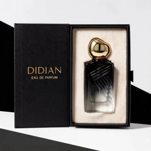 Factory Custom 100ML Black Empty Rectangle Perfume Glass Bottle Cosmetic Container with Luxurious Packaging Box