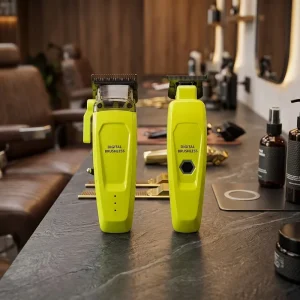 Factory Direct Sale High Quality Rechargeable Blade Power Men Hair Clippers DLC Blades Brushless Motor Hair Trimmer