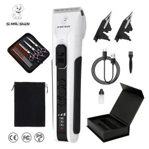 Factory OEM Dog Hair Clipper Grooming Cat Hair Trimmer Electric Horse Hair Cutter Battery Powered 2200 Mah