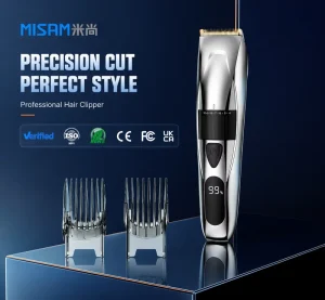 Factory Price Professional Rechargeable Electric Trimmer Tool Portable Adjustable Length Hair Electric Hair Clipper