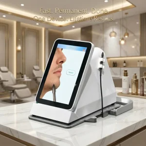 Fast Permanent Electrolysis Device Remove Stubborn Thick White Hair Types