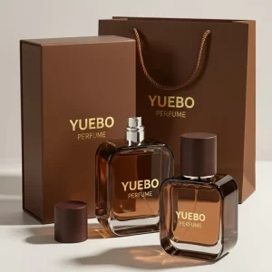 Fragrance Amber Empty Square 30ml 50ml 100ml Men Unisex Luxury Glass Perfume Bottle Screw Cap Gift Box