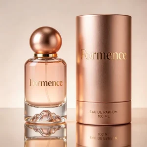 Fragrance Empty Mountain Design Gift Box 30ml 50ml 100ml Glass Perfume Spray Bottle with Colorful Ball Cap