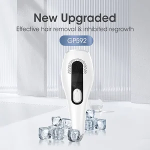 GP592IPL Home Beauty Ice Cooling Painless Hair Removal Skin Rejuvenation Anti Acne Sapphire IPL Laser Hair Removal Device