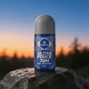 Gentle Antiperspirant Roll On Deodorant for Sensitive Skin 72 Hour Stain and Odor Control Non Sticky Quick Dry 50ml