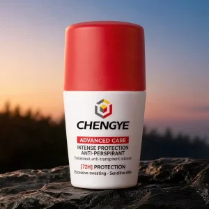 Gentle Antiperspirant Roll On Deodorant for Sensitive Skin Hypoallergenic Alcohol Free Non Sticky Quick Dry Long Lasting 50ml