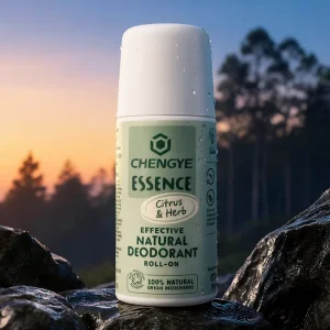 Gentle Natural Deodorant Roll on Ocean Coconut for Sensitive Skin Aluminum Free Non Sticky Long Lasting Fresh Scent 75ml