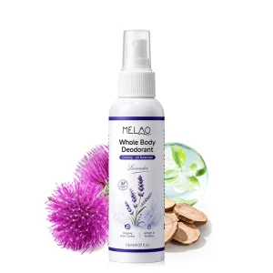 Gentle Whole Body Care Long Lasting Fresh Formula Odor Defense Lightweight Skin Friendly Daily Protection Deodorant Spray