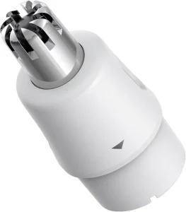 Genuine Magnetic Replacement Nose Hair Blades Only Fit for H1 & H3 Body Hair Trimmer Electric Nose & Ear Hair Trimmer White