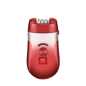 HAOHAH Waterproof 3 in 1 USB Digital Display Portable Lady’s Bikini Trimmer Body Hair Removal Epilator Skin Polishing for Home