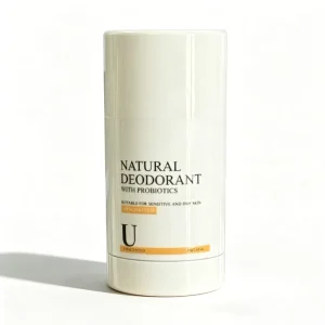 HODAF Natural Plastic Rolling Deodorant Stick Long Lasting Odor Control Portable Antiperspirant Balm
