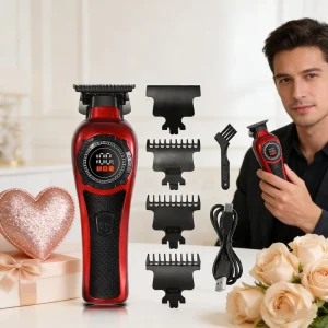 HT 6105 Solimpia Professional Cordless Electric Hair Clippers Rechargeable Men Hair Trimmer Home Barber Cutting Tool
