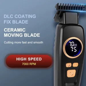 High Performance 1500mAh Power 7500rpm Speed Barber Hair Trimmers Kit Salon Use Hair Cutting Machine