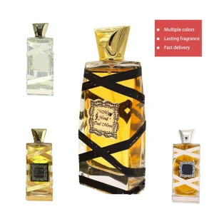 Hot Selling Unisex Perfume Golden Paper Tube Gift Box Long lasting Quality Original Arabic Gold Ribbon for Women Dubai Middle