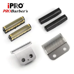 IPRO S1120 Blade Set Clipper & Trimmer & Shaver Set Blade Stainless Steel 52HRC 5Cr16MoV Salon Accessories Supply Blades