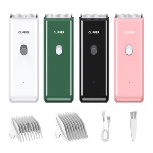 IPX7 Waterproof Pet Grooming Clipper Professional Dog and Cat Hair Trimmer USB Rechargeable
