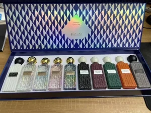 Ibraheem Al Qurashis 10*30ML Arabic Eau De Parfum Spray Gift Box Set Long lasting Fragrance Floral Woody Scent Unisex