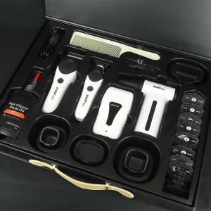 KF A01 OEM ODM Brushless Outer Motor Cordless Design Barber Machine Professional Hair Clipper Set