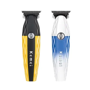 KM 1690A Zero Gapped Hair Trimmer Electric Men Hair Clippers Professional Rechargeable Finish Hair Cutting Machine