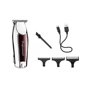 Kemei 9163 USB Rechargeable Hair Trimmer Clipper Electric Cordless Hair Clippers for Men