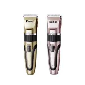 Kemei KM 1053 USB Rechargeable Pet Shaver Professional Pet Electric Scissors Push Pet Grooming Tool