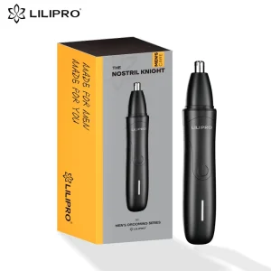 LILIPRO N1 Cordless Nose Hair Trimmer Painless Facial Hair Trimmer for Men Women Waterproof Hair Removal Trimmer