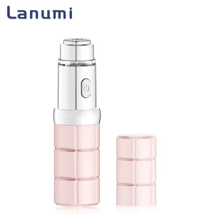 Lanumi 2114 Women’s Facial Hair Remover Electric Painless Disposable Battery Bikini Trimmer Household Face Lip Chin Portable