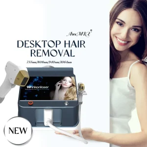 Laser Hair Removal Machine Permanent Non Crystal USA Coherent Diode 4 Wavelength 100 Million Shots 20Hz