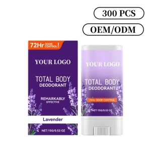 Lavender Deodorant Stick Ceramide 72h Long Lasting Antiperspirant Whitening Body Care
