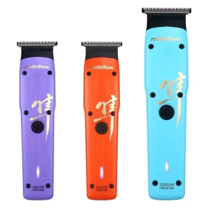 Madeshow M16 Men’s Hair Trimmer Zero Gapped Engraving Machine 6500RPM Professional Hair Clipper 6.5W Finishing Machine
