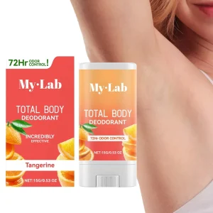 Mandarin Deodorant Stick Ceramide 72h Long Lasting Antiperspirant Whitening Body Care