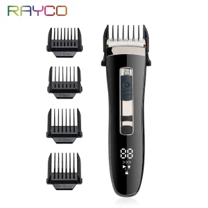 Men Barbershop Hair Cutting Machine Professional Hair Trimmer Rechargeable Hair Clipper for Salon