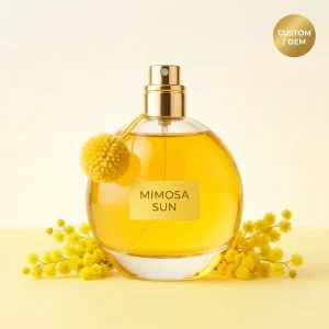 Mimosa Sun Bright Yellow Floral Fragrance OEM Custom Mimosa Scent Summer Perfume Oil
