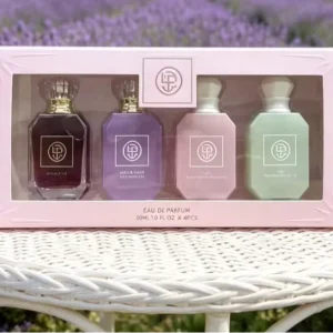 Mini 4x30ml Eau De Parfum Original Long lasting Arabic Women’s Woody Spray Travel Size Gift Set