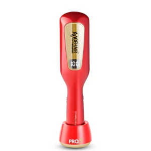 Moehair Professional Automatic Cordless Stainless Steel Hair Trimmer Li-ion Battery 1200mAh Fast Charging LCD Household Hotel