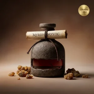 Myrrh Mystic Dark Resin Fragrance OEM Custom Myrrh Base for Spiritual Scent Perfume