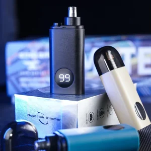 New Rechargeable Electric Waterproof Nose Hair Removal Trimmer Eyebrow Shaver Clean Trimmer Remover for Man and Women