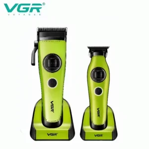 New VGR V 880 Brushless Visible Rotary Motor Hair Clipper Kit 7200RPM 10W Powerful Professional Barber Clippers Trimmers