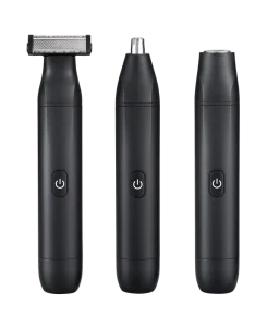 Nose Hair Trimmer Clipper for Men Women Electric Replaceable Stainless Steel Blade 6400RPM Motor Wet Dry Use Travel Lock