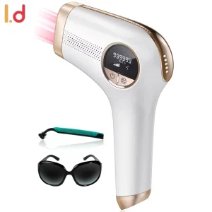 OEM Custom Brand Logo Flash 999999 Portable Permanent IPL Laser Electric Hair Removal Device for Home