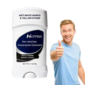 OEM Men Eco Friendly Herbal UltraClear Antiperspirant Deodorant Keeps You Fresh All Day with Warm Woody Scent