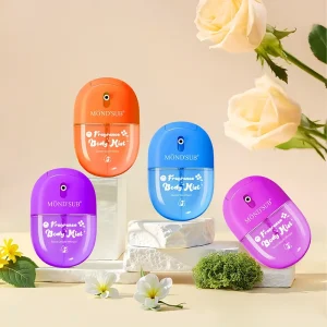 OEM Mini Travel Size Moisturizing Fragrance Perfumes Spray Floral Fruity Candy Fresh Scent Long Lasting Fragrance Body Women