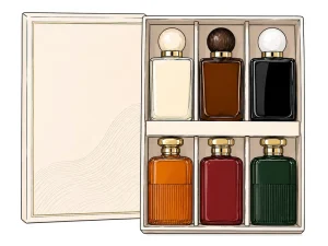 OEM ODM Private Label Luxury Perfume Gift Set 6 Pcs Long Lasting Light Fragrance Unisex Eau De Parfum Factory Supplier