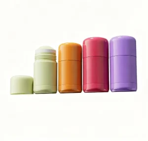 OEM ODM Services Empty 30g 50g 75g Deodorant Stick Packaging Portable Twist Up Antiperspirant Deodorant Container