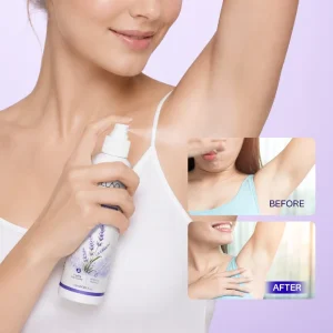 OEM ODM Whole Body Fresh Care Odor Neutralizing Gentle Formula Lightweight Breathable Moisture Balance Daily Use Deodorant Spray