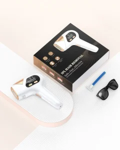 OEM Portable IPL Epilator for Household Use Painless 999900 Flashes Permanent Laser Hair Removal for Ladies Skin Rejuvenation