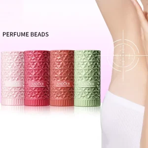 OEM SADOER Custom White Tea Liquid Body Perfume Deodorizer Vegan Long Lasting Fragrance Roll on Deodorant for Women